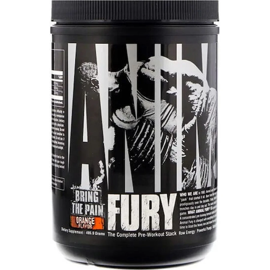 Animal Fury Pre Workout Supplement 491gr Apple Green: цены и характеристики