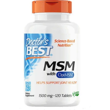 Doctor's Best MSM with OptiMSM 1500mg Joint & Bone Health Supplement 120 tabs: цены и характеристики