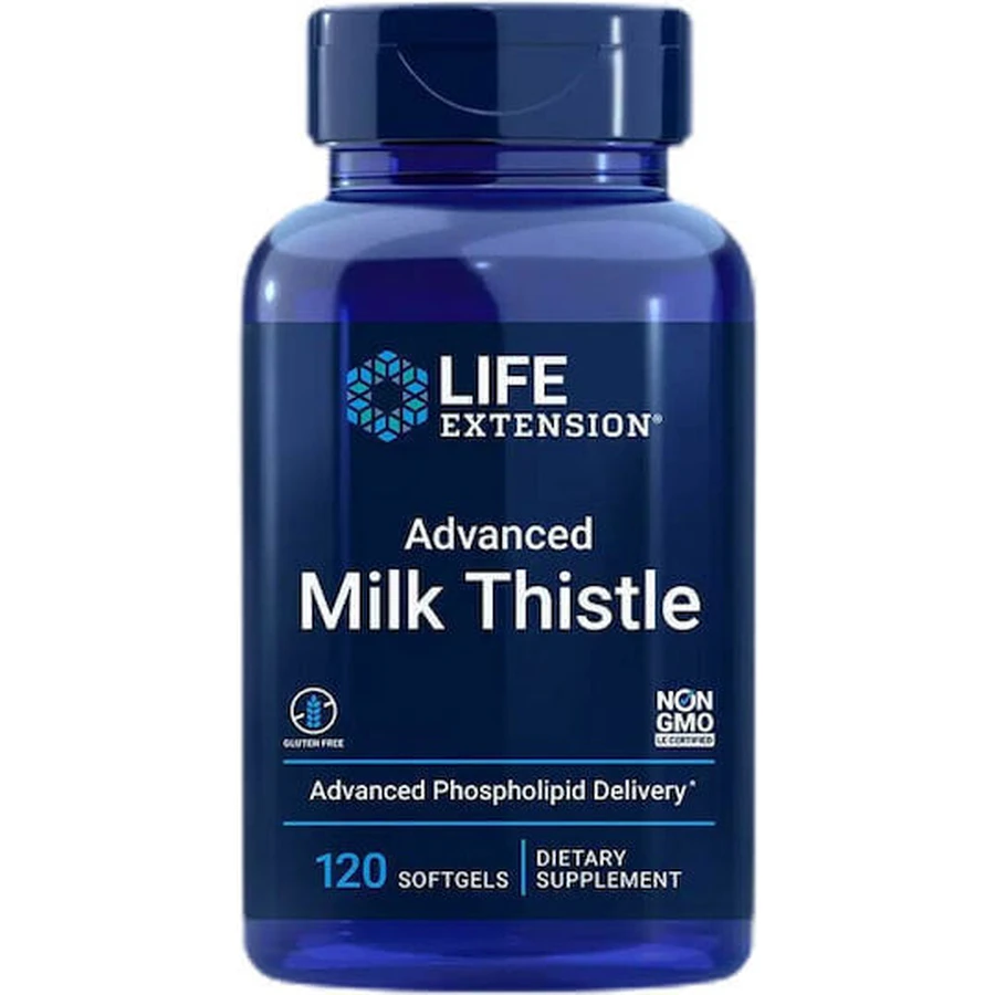 Life Extension Advanced Milk Thistle 120 мягких таблеток: цены и характеристики