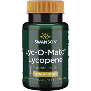 Swanson Lyc-O-Mato Ликопин 10 мг Пищевая добавка Special 60 софтгелей