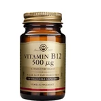 Solgar Vitamin B12 Вітамін для здоров'я нервової системи 500мкг 50 рослинних капсул: ціни та характеристики