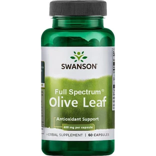 Swanson Full Spectrum Olive Leaf 400mg 60 caps