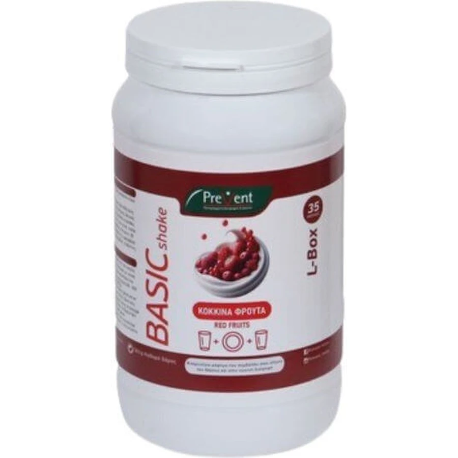 PreVent Basic Shake L - добавка для снижения веса в коробке 581 гр. красные фрукты: цены и характеристики