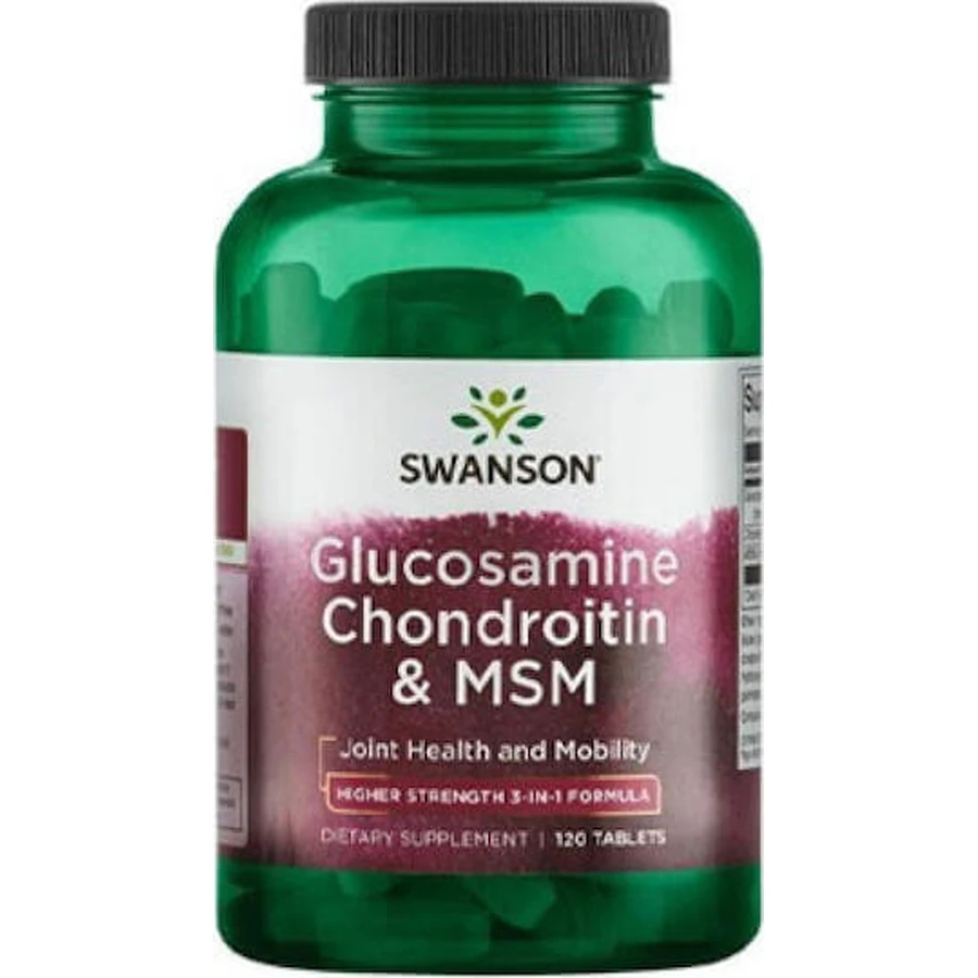 Swanson Glucosamine Chondroitin MSM Joint & Bone Health Supplement 120 tabs: цены и характеристики