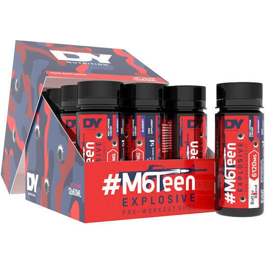 Dorian Yates M6teen Передтренувальна добавка 12 х 5 мл Refine: ціни та характеристики