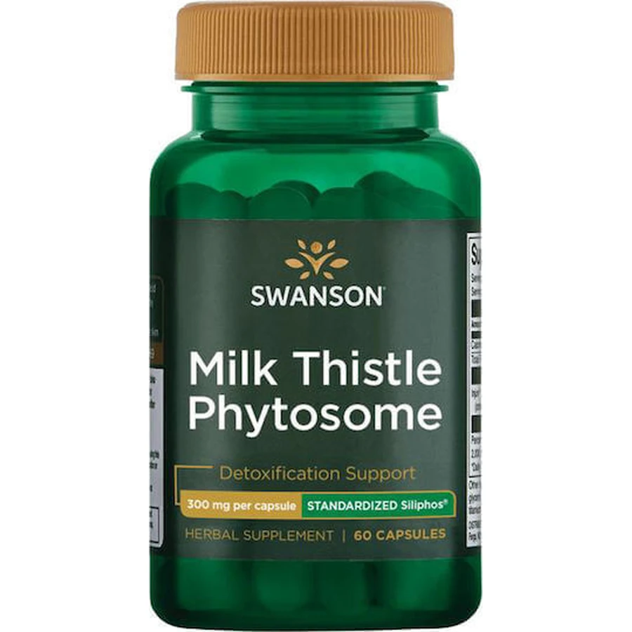 Swanson Siliphos Силифос Молочный чертополох Фитосомы 300 мг 60 капс: цены и характеристики