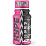 Hype Supplements Xtreme Xtreme Preworkout Shots Харчова добавка Спеціальна 60мл Зефір Mad Candy