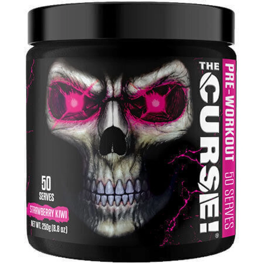 JNX Sports Curse Pre Workout Supplement 250gr Strawberry Kiwi: цены и характеристики