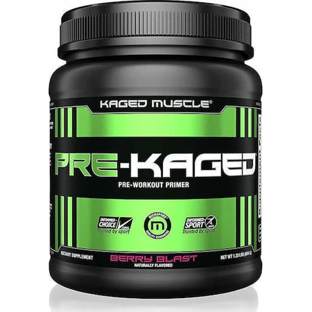 Kaged Muscle Pre Kaged Berry Blast Pre Workout Supplement 604gr Похудение: цены и характеристики