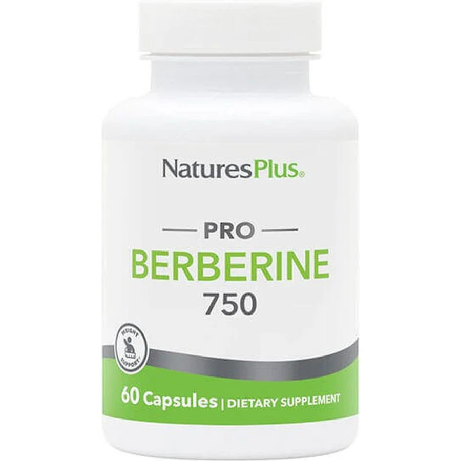 Nature's Plus Pro Berberine 750mg 60 caps: цены и характеристики