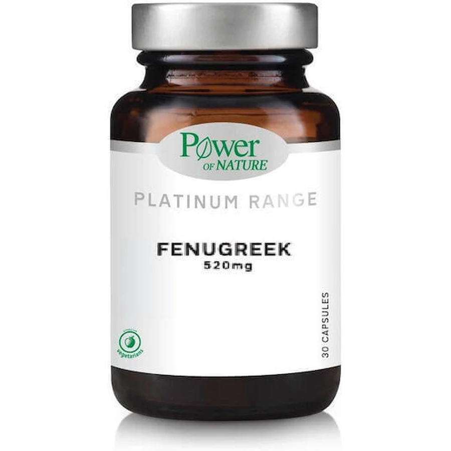 Power Of Nature Platinum Range Пажитник 520 мг 30 капс.: ціни та характеристики