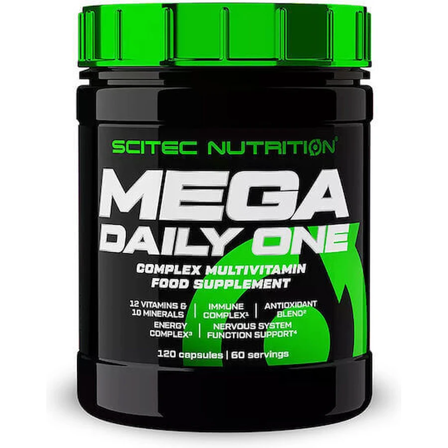 Scitec Nutrition Mega Daily One Plus Multivitamin 120 капс.: ціни та характеристики