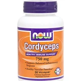 Now Foods Кордицепс 750 мг 90 растительных капсул