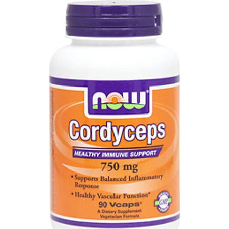 Now Foods Кордицепс 750 мг 90 рослинних капсул: ціни та характеристики
