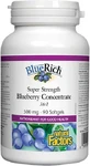 Natural Factors BlueRich 500 мг концентрат чорниці , 90 м'яких капсул