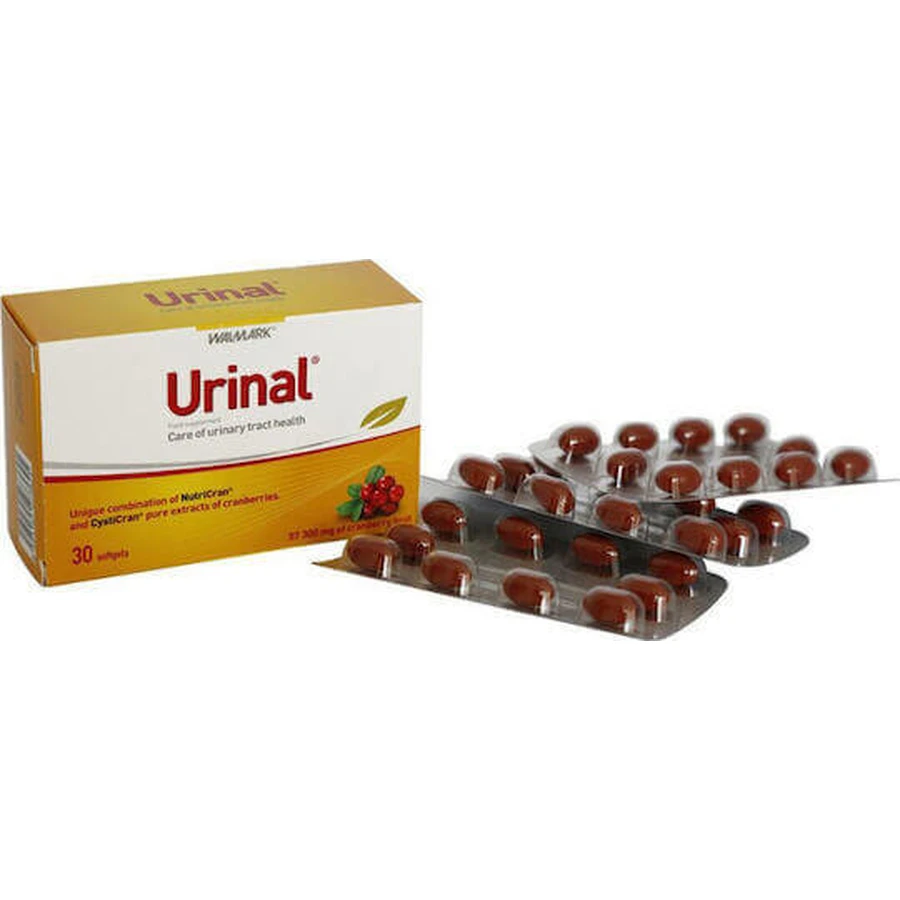 Спеціальна дієтична добавка Walmark Urinary Urinary Special Dietary Supplement 30 м'яких гелів: ціни та характеристики