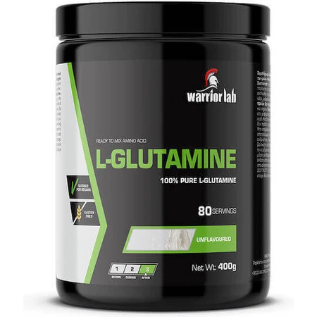 Warrior Lab L-Glutamine 400гр неароматизированный: цены и характеристики
