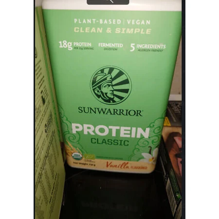 Sunwarrior Classic Organic Brown Rice Protein без глютена и лактозы Рисовый протеин со вкусом шоколада 375 гр.: цены и характеристики