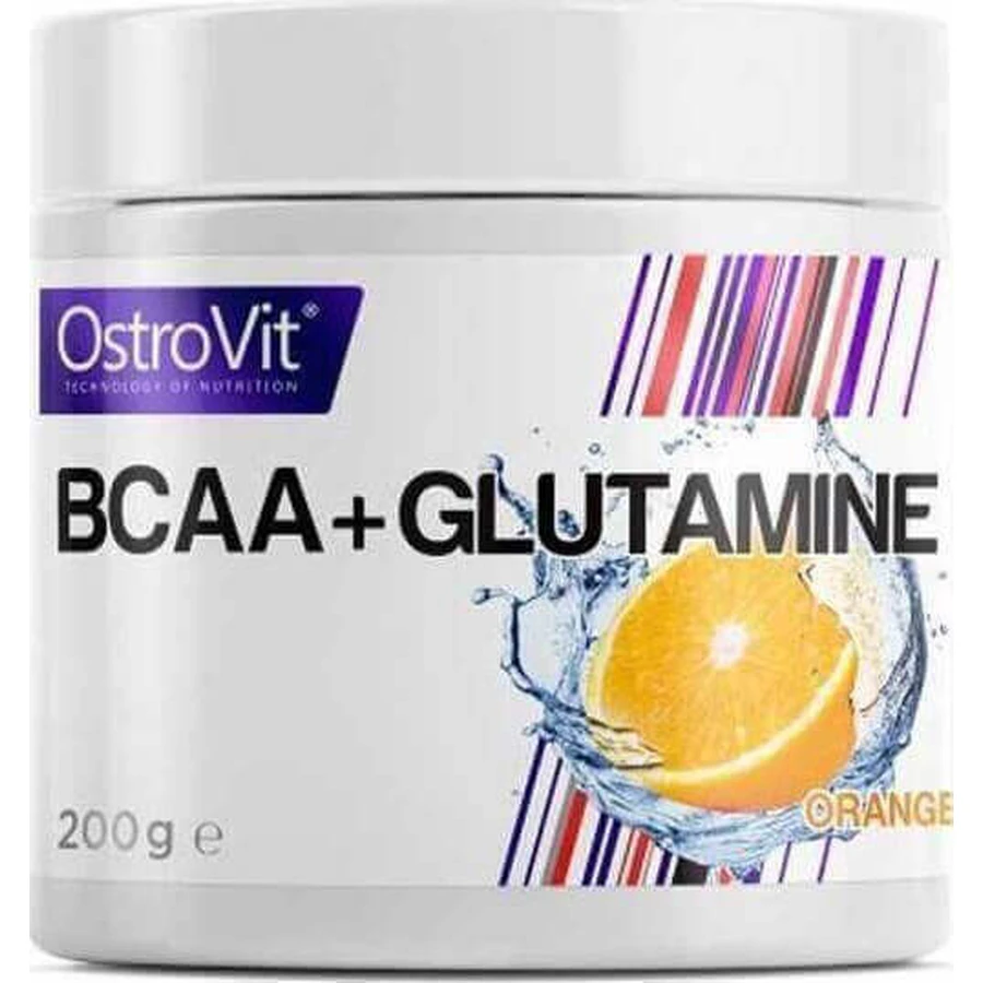 OstroVit BCAA + Glutamine 200гр Апельсин: цены и характеристики