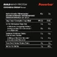 PowerBar Build Whey Protein Сироватковий протеїн Сироватковий протеїн без глютену зі смаком печива та вершків 550гр