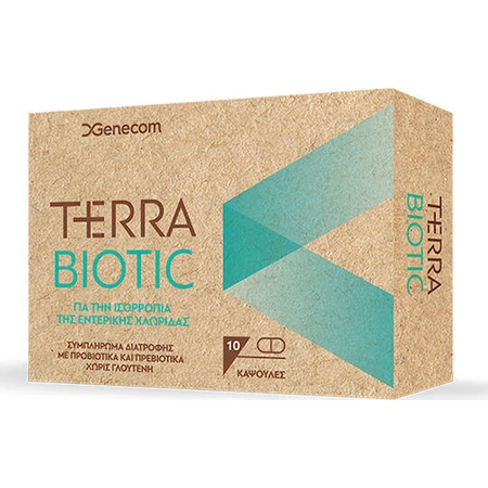 Genecom Terra Biotic Пробиотики 10 капс: цены и характеристики