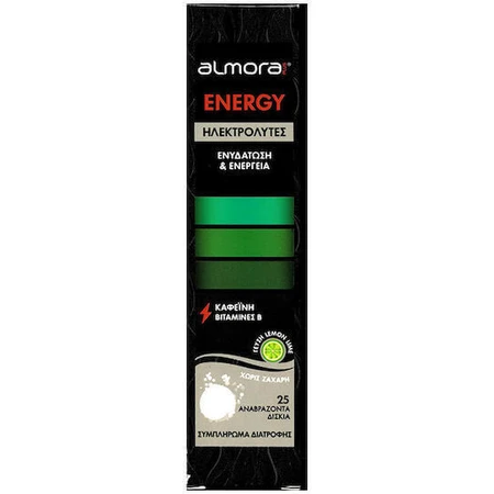 almora PLUS® ENERGY Електроліти для енергії та зволоження тіла Лимон 25 табл. еф.: ціни та характеристики