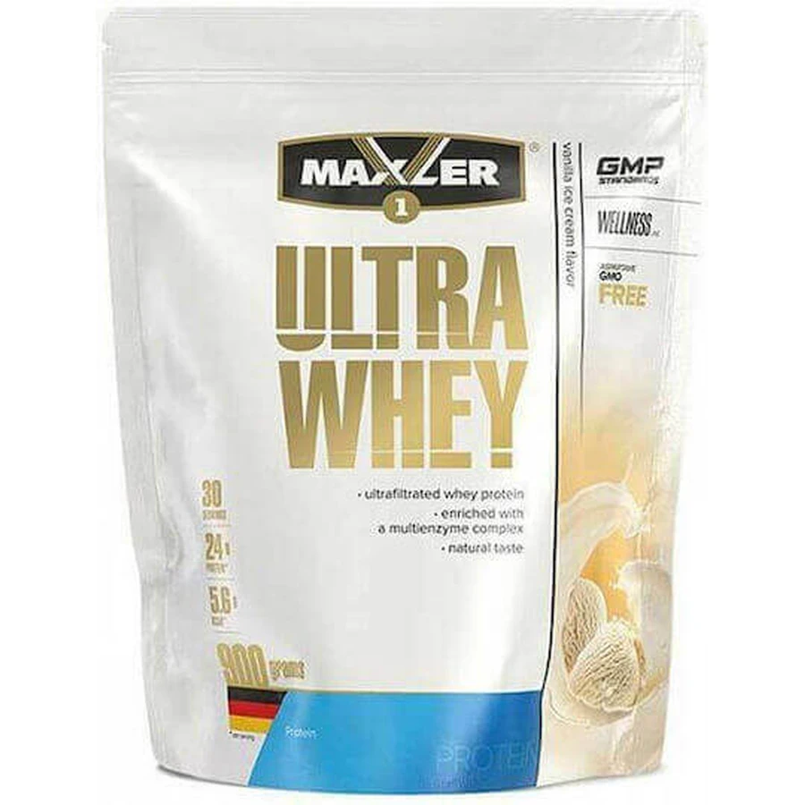 Maxler Cream Сывороточный протеиновый крем со вкусом ванильного мороженого 900 гр.: цены и характеристики