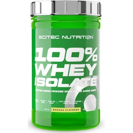 Scitec Nutrition 100% изолят сывороточного протеина Сывороточный протеин без глютена со вкусом банана 700 гр.: цены и характеристики