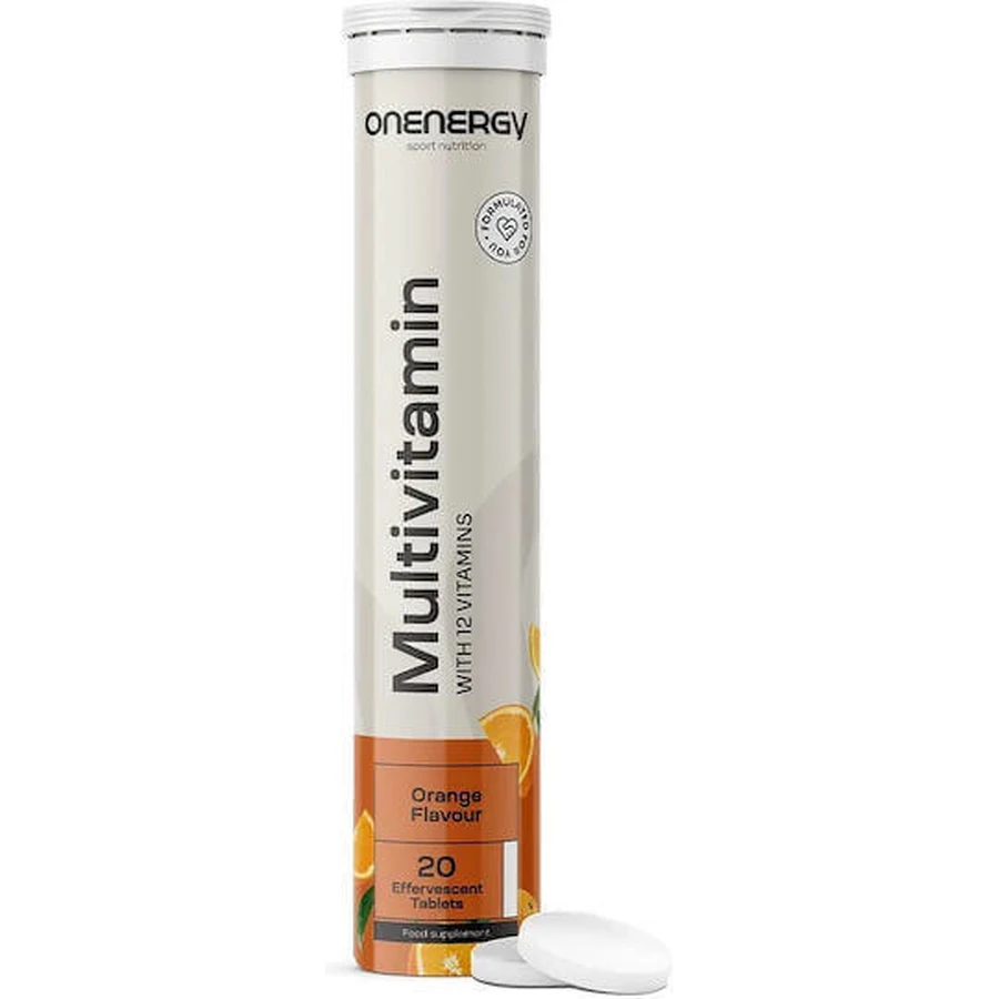 OnEnergy Multivitamin Мультивитамины для энергии, укрепления иммунной системы и здоровья птиц Апельсин 20 x 1 шипучие таблетки 20шт: цены и характеристики