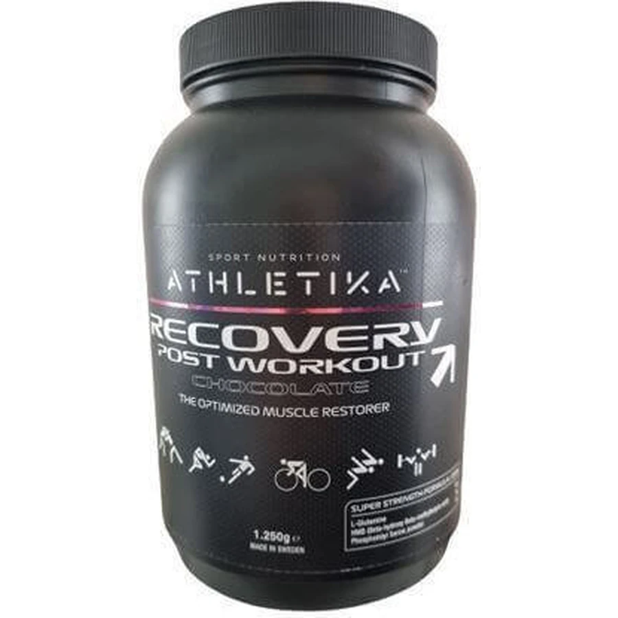 Athletika Sport Nutrition Восстановление после тренировки Специальная пищевая добавка 1,25 гр Шоколад: цены и характеристики