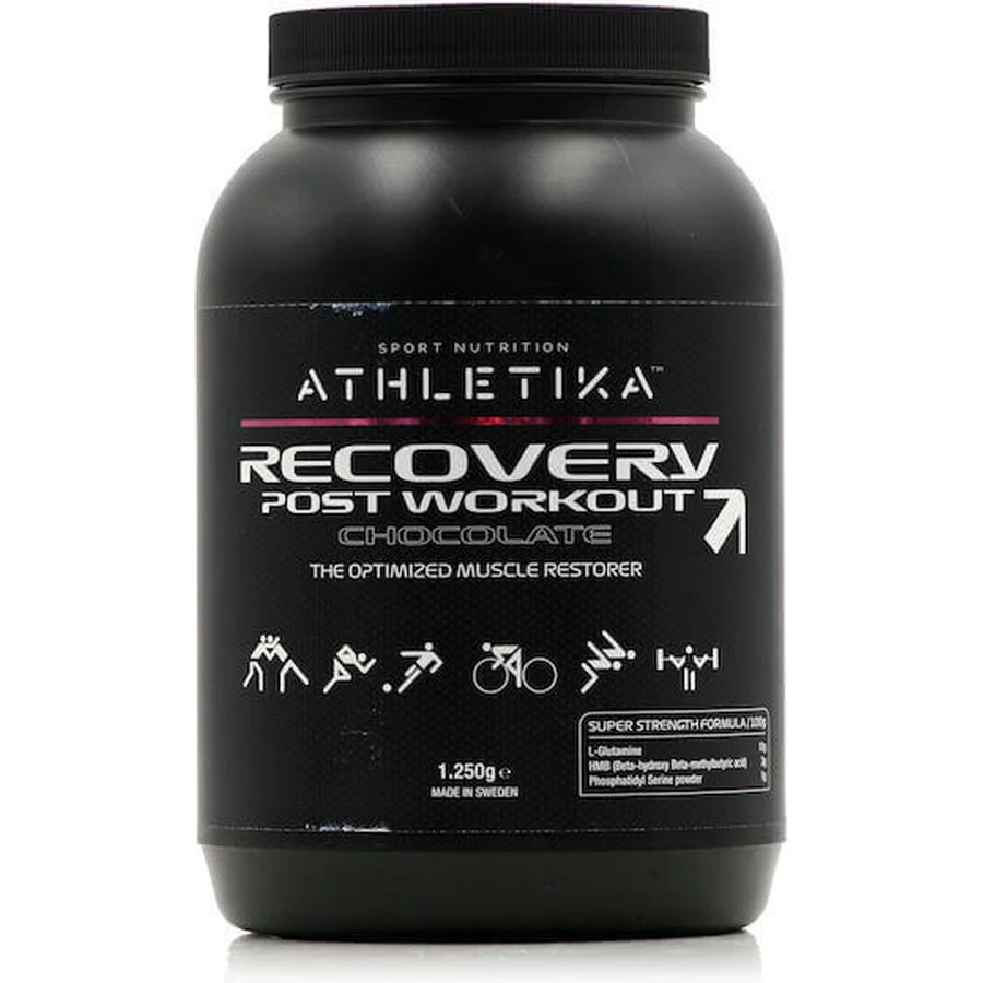 Athletika Sport Nutrition Восстановление после тренировки Специальная пищевая добавка 1,25 гр Шоколад: цены и характеристики