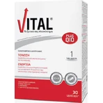 Полівітамінний комплекс Vital Plus Q10 для підтримки енергії та імунної системи 10 мг 30 м'яких гелів: ціни та характеристики
