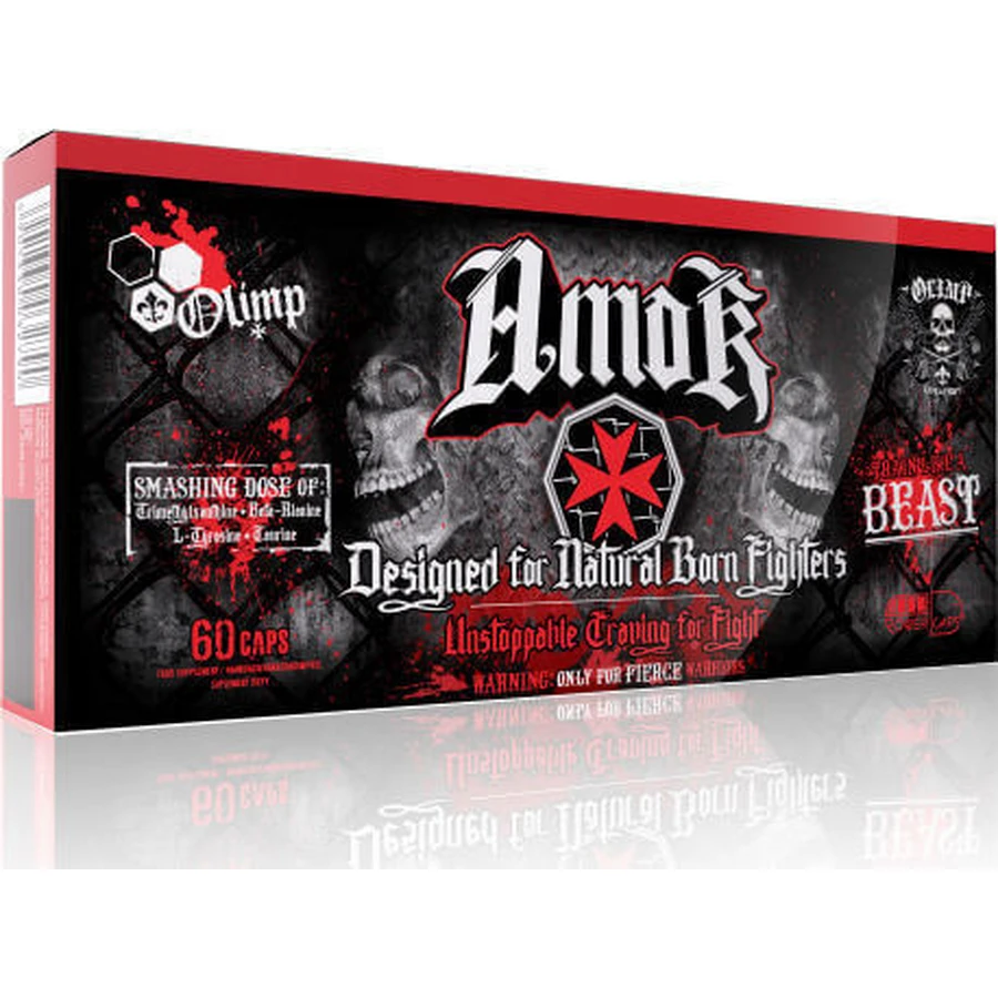 Olimp Sport Nutrition Sport Nutrition Sport Amok Pre Workout Supplement 120 caps: цены и характеристики