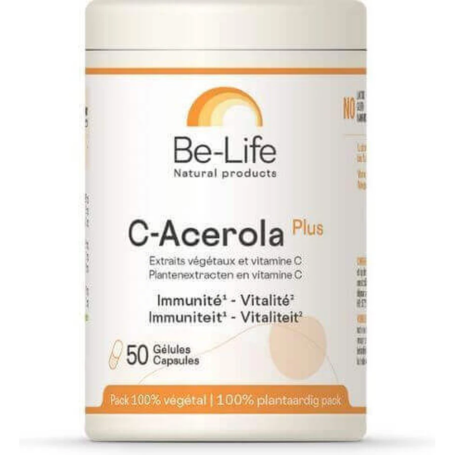 Be-Life C-Acerola Plus Укрепление иммунитета, кожи и антиоксидантное действие Витамин Вишня 50 капс: цены и характеристики