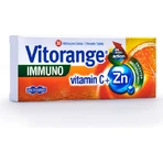 UNI-PHARMA Vitorange Immuno Вітамін С + Zn Мультивітамінний комплекс для зміцнення енергії та імунної системи апельсин 30 жувальних таблеток: ціни та характеристики