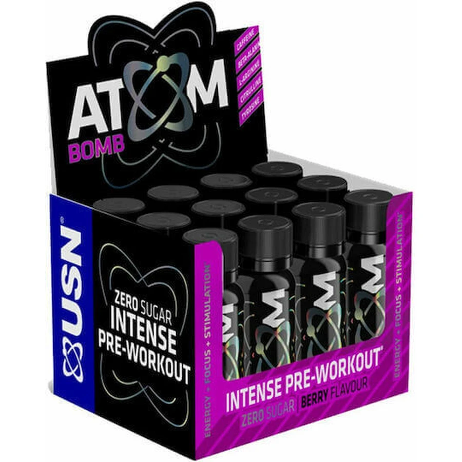 USN Atom Bomb Pre-Workout Shot 12 x 5ml Refine: ціни та характеристики