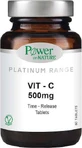 Power Health Вітамін С з платиновою лінійкою для підтримки імунітету, шкіри та антиоксидантної дії 500 мг 60 таблеток