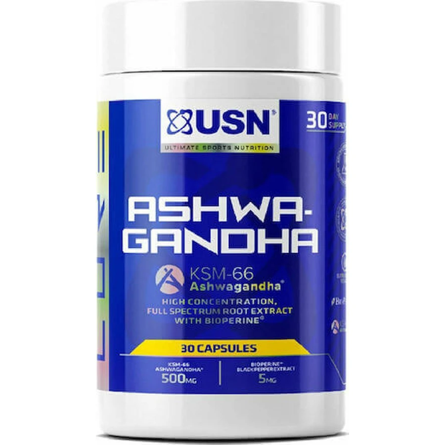 USN Ashwagandha KSM-66 KSM-66 30 Capable: цены и характеристики
