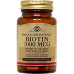 Solgar Enchanced Potency Biotin Витамин для волос, кожи и ногтей 1000 мкг 50 растительных капсул: цены и характеристики