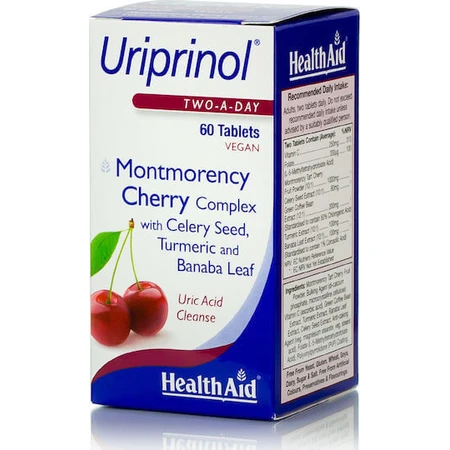 Health Aid Uriprinol Special Food Supplement 60 tabs: цены и характеристики
