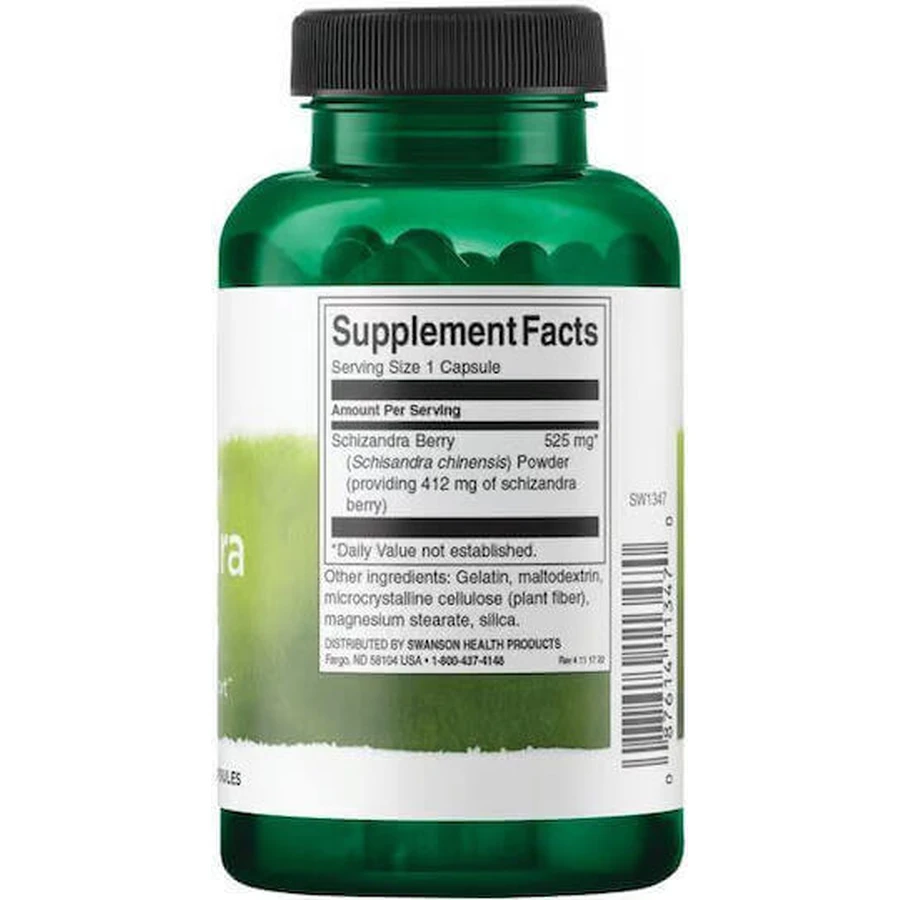 Swanson Full Spectrum Schizandra Berries 525mg 90 caps: цены и характеристики