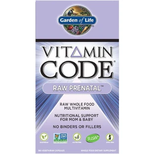 Garden Of Life Vitamin Code Сира добавка для вагітних 180 рослинних капсул