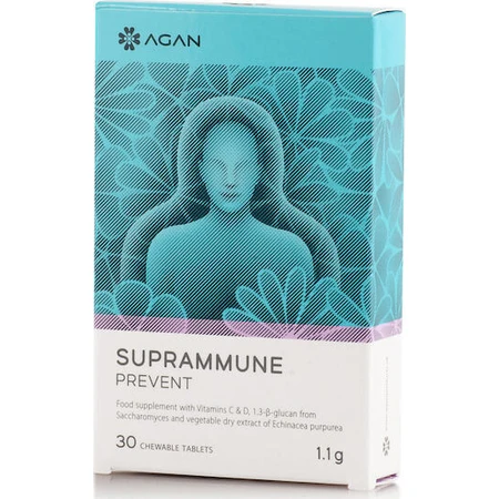 Samcos Agan Agan Suprammune Prevent Immune Supplement Strengthening Immune System Supplement 30 жевательных таблеток: цены и характеристики
