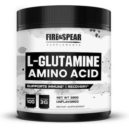 Fire & Spear Glutamine 300гр без смаку: ціни та характеристики