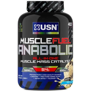 USN Muscle Fuel Анаболічне м'язове паливо з креатином та ароматизованим печивом і вершками 2 кг