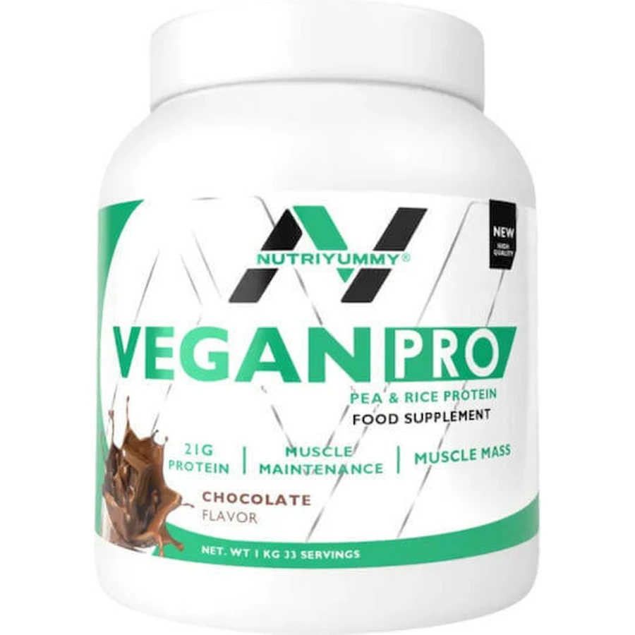 Nutriyummy Vegan Pro без лактозы со вкусом шоколада 1 кг: цены и характеристики