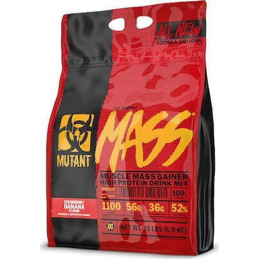 Масса Mutant со вкусом клубники и банана 2,27 кг: цены и характеристики