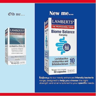 Lamberts Biome Balance Everyday Probiotic 60 veget 60 капс.