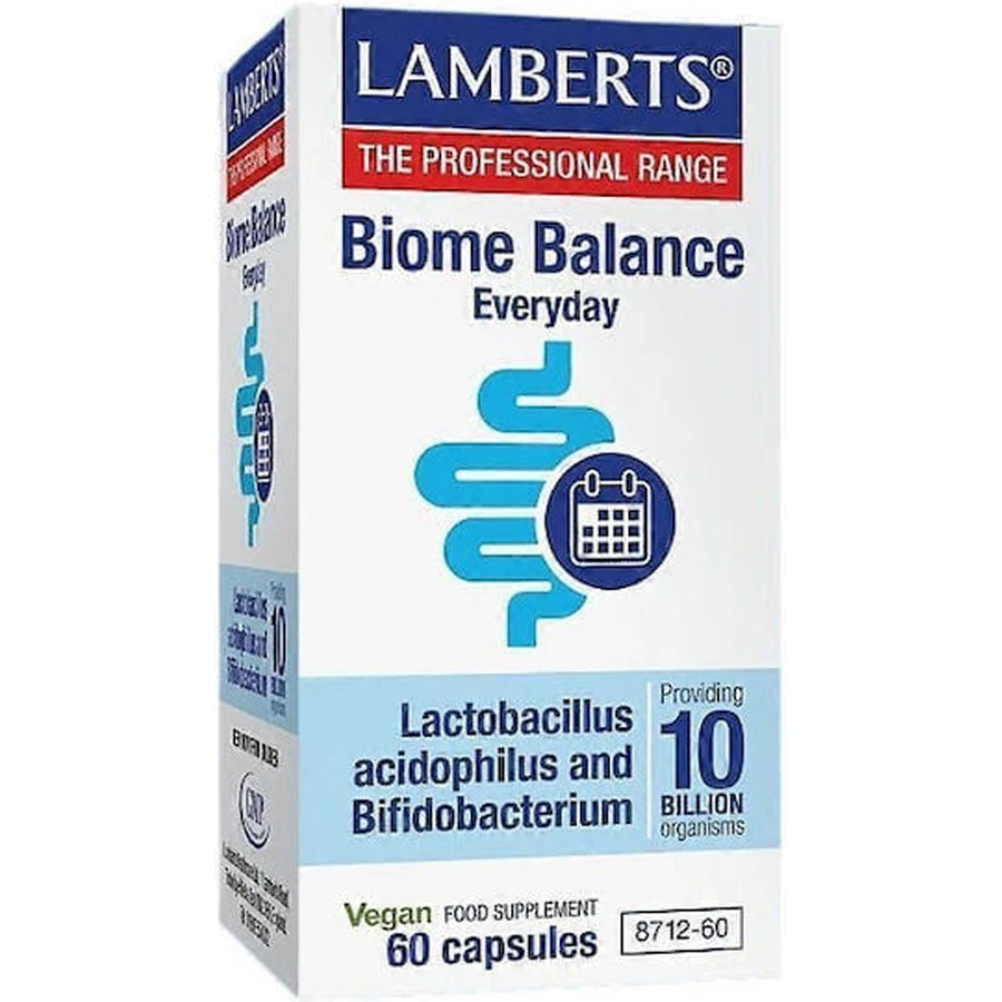 Lamberts Biome Balance Everyday Probiotic 60 veget 60 капс.: ціни та характеристики