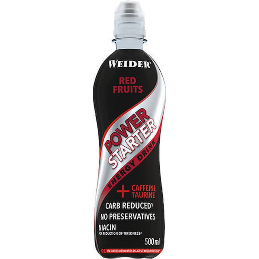 Енергетичний напій Weider Power Starter Red Fruit 500мл: ціни та характеристики